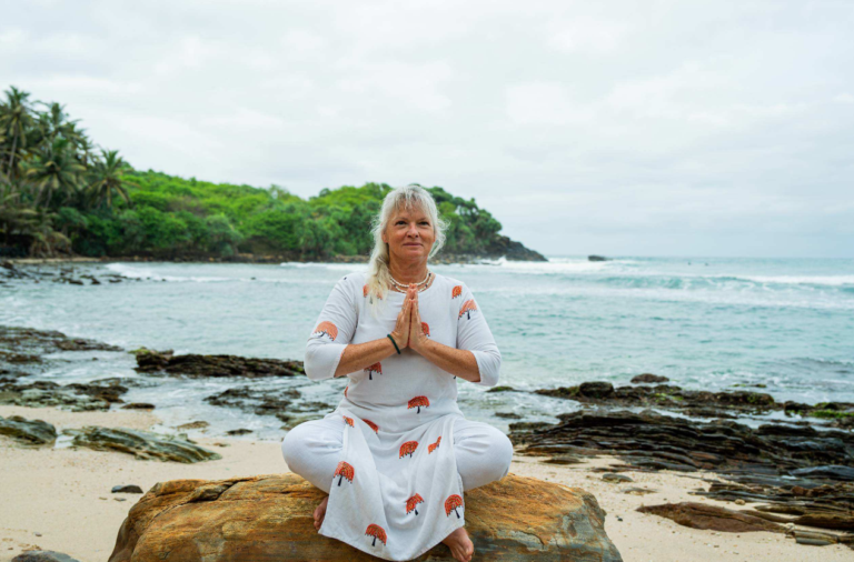 Deb completes 200-hour yoga training in Sri Lanka to support community wellbeing